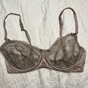 MIMI HOLLIDAY 'sine qua DAMARIS' Slate Lace Non Padded Bra